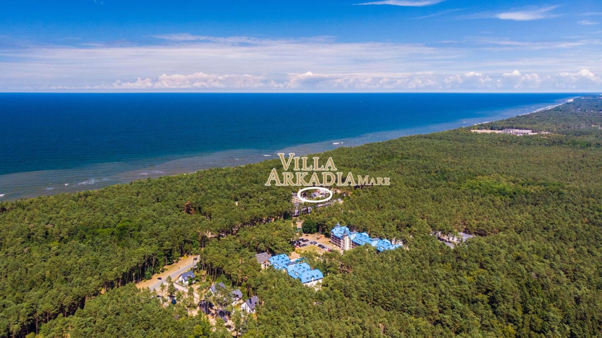 Villa Arkadia MARE Łukęcin Bagian luar foto